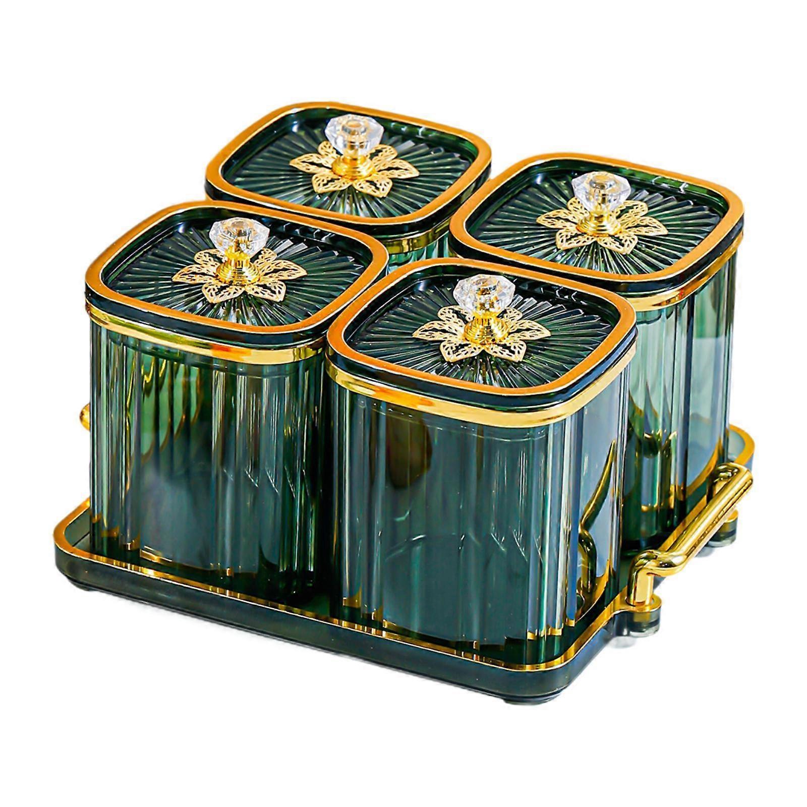 Dried Fruit Tray Divided Serving Platter Food Storage Box Containers Candy Nuts