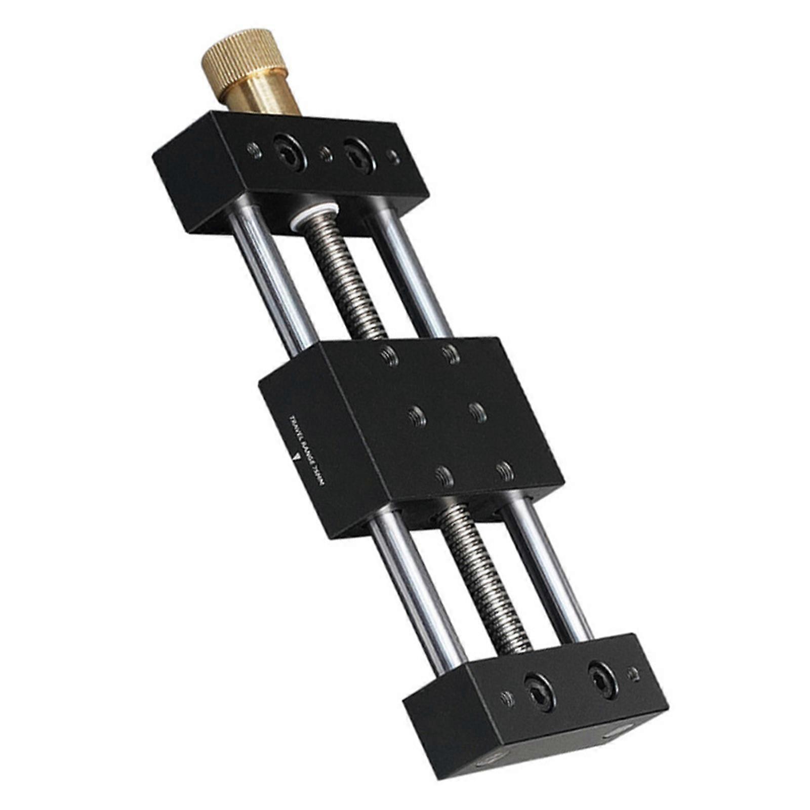 Linear Stage Motion Actuator Manual Linear Rail Clear Scale Lock Nut Cross