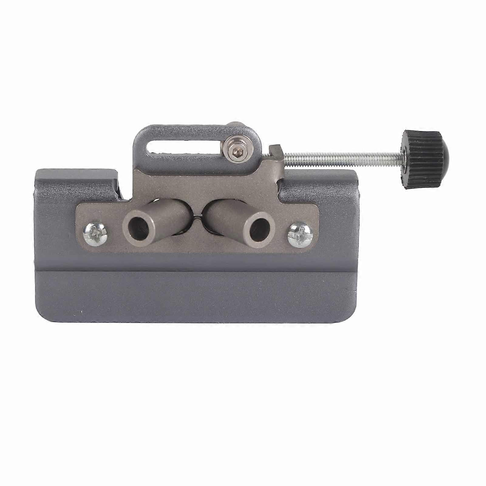 Chainsaw Sharpener Portable Lightweight Hand Crank Chain Sharpening Jig for Electric Saws Gray 