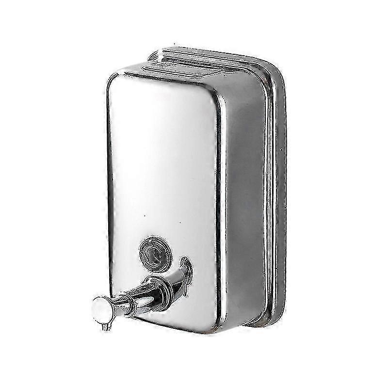 500ml 壁面取り付け型液体石鹸ディスペンサー、ポリッシュステンレススチール、バスルーム、キッチン用