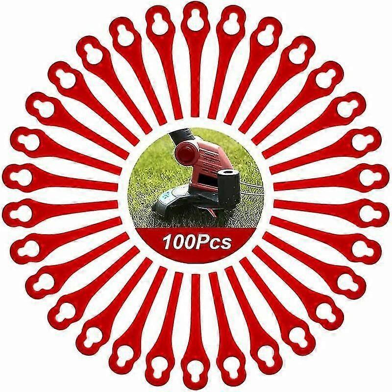 Pack of 100 Replacement Plastic Edger Blades
