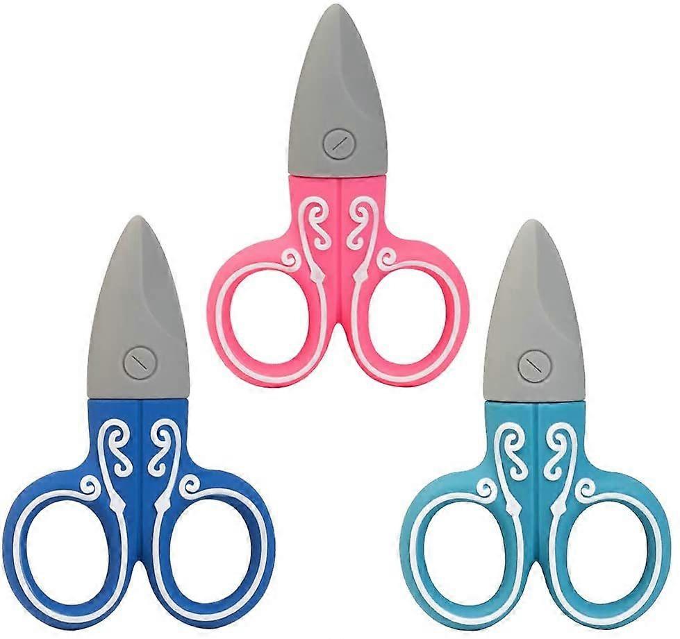 3 Pack Scissors Design Novelty Thumb Drive USB 2.0 Computer Memory Stick,64GB