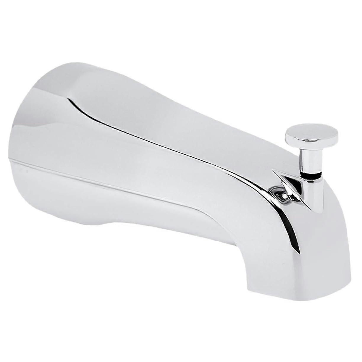 Pull Down Bathtub Faucet Diverter Spout for Wall Mounted Showers - Durable Water Spout Replacement, Easy Installation, Sleek Design