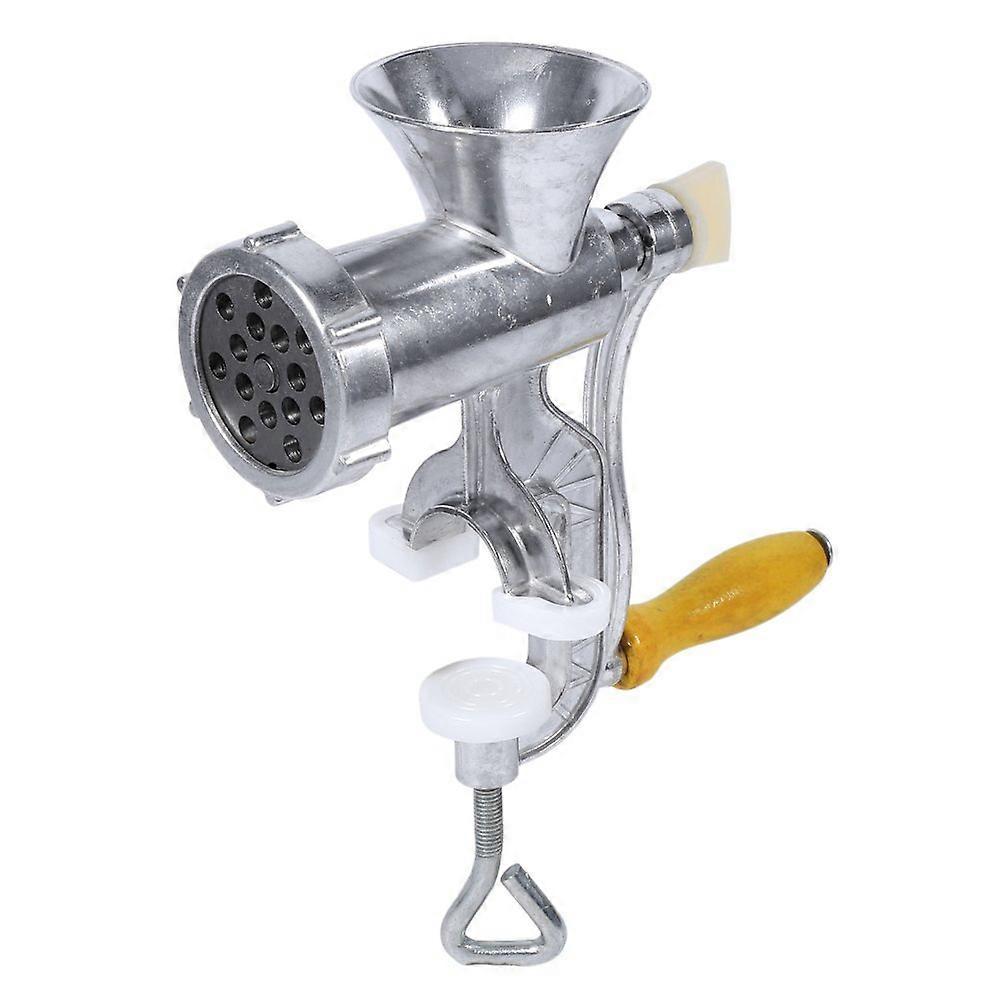 Meat Hand Grinder - Manual Aluminum Alloy Sausage Maker for Beef Mincing and Kitchen Use, Compact and Durable Meat Mincer