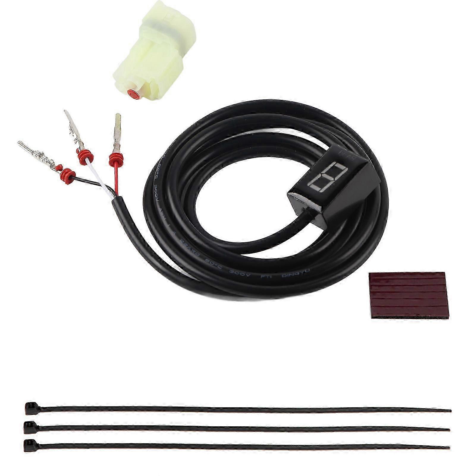 Universal CNC Aluminium Alloy Motorcycle Speed Gear Display Indicator Holder Bracket