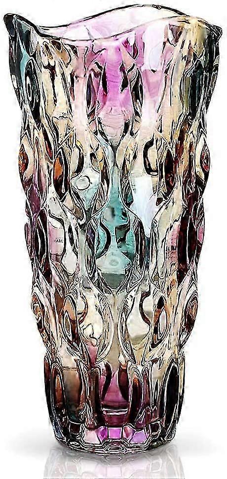 Colourful vase 11.8 inches (30 cm)