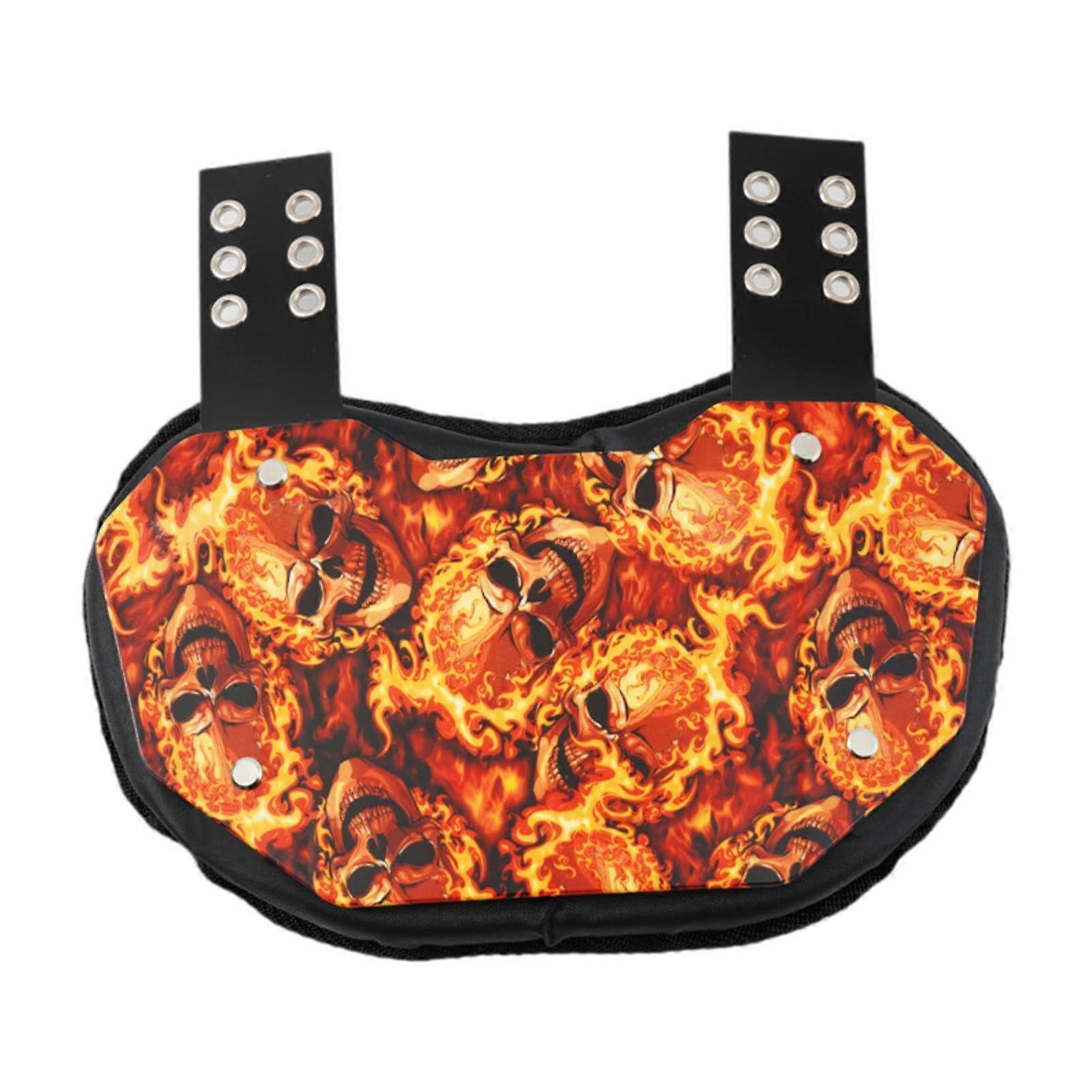 Protective Football Back Pad, Lower Back Pad with Padding, Breathable Rear Lower Back Protector, Rugby Gear for