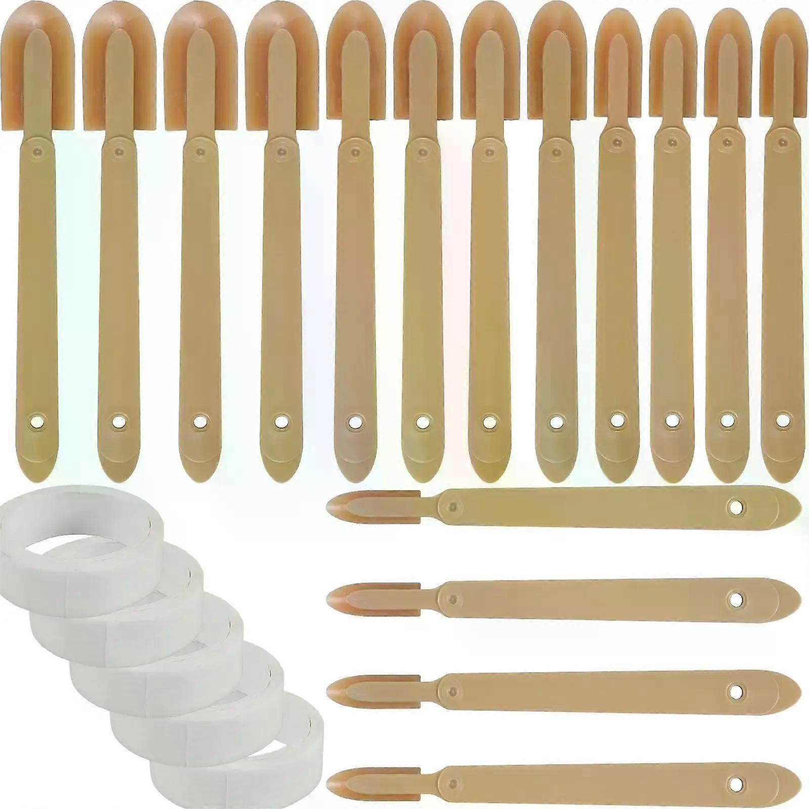 17Pcs Rubber Caulking Tool Kit Rubber Caulk Finishing Tools Grout Sealant Caulking Applicator Spatula Smoothing Tool for Window
