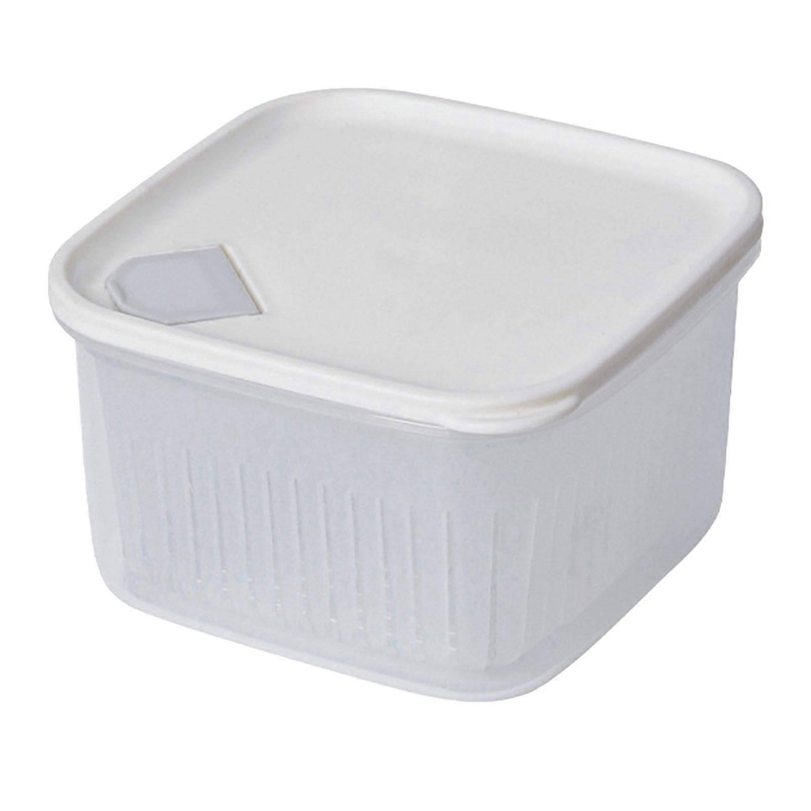 Mini Fridge Scallion Box Sealed Draining Multi Functional Small Food Draining Scallion Box