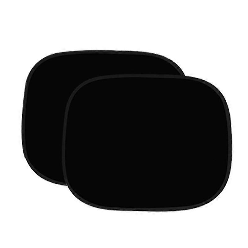 Car Electrostatic Window Folding Light-proof Sun Protection Sunshade 1pair 44x38cm