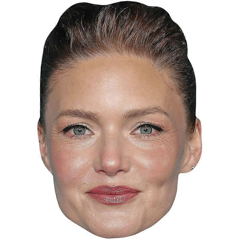 Holliday Grainger (Lipstick) Celebrity Mask, Flat Card Face