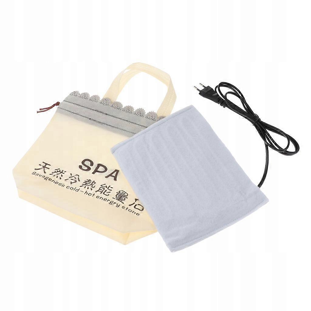 A Set Of Stones With A Heater