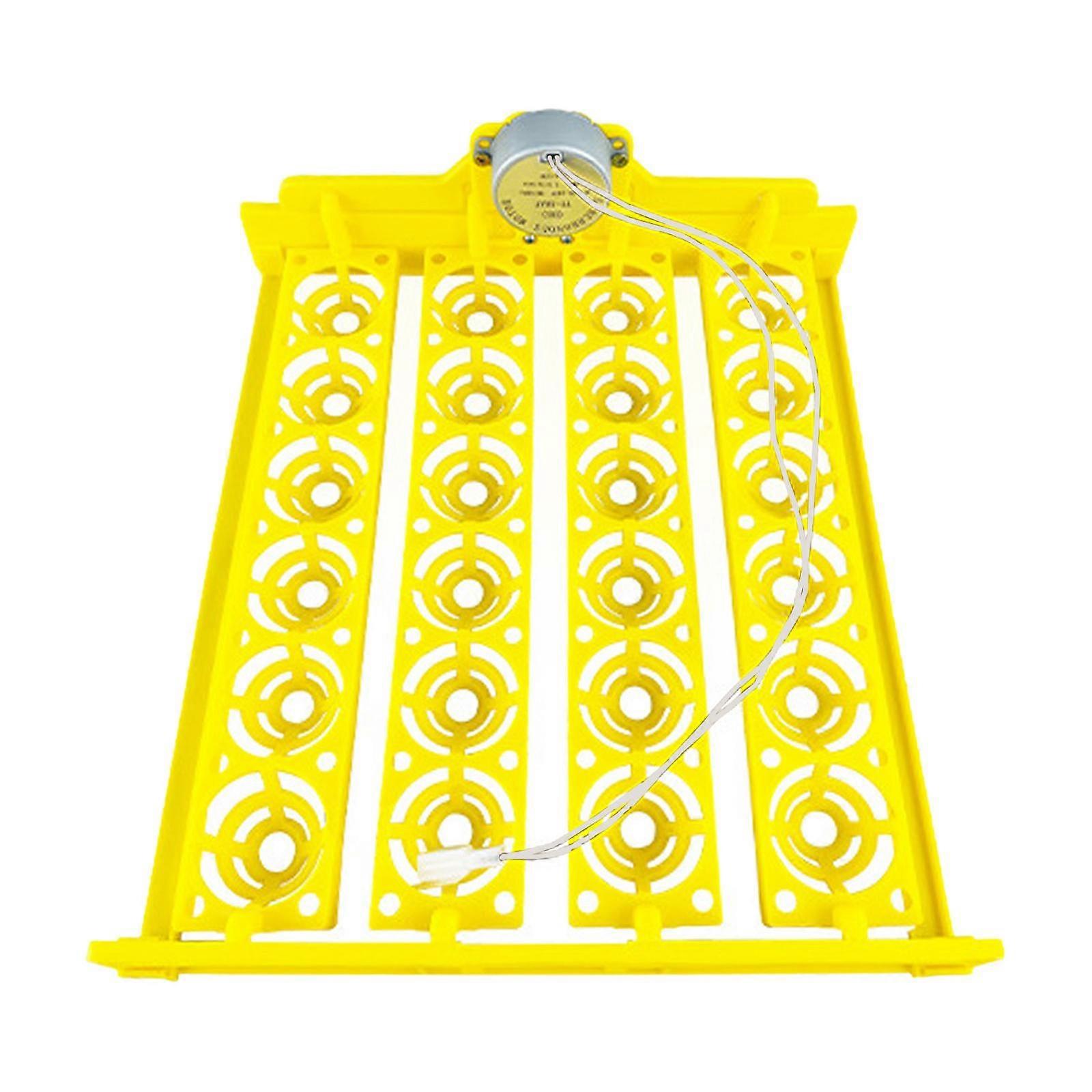 Automatic Egg Turner Tray 24 Eggs Egg Incubator Tray for Chicken Quail Goose