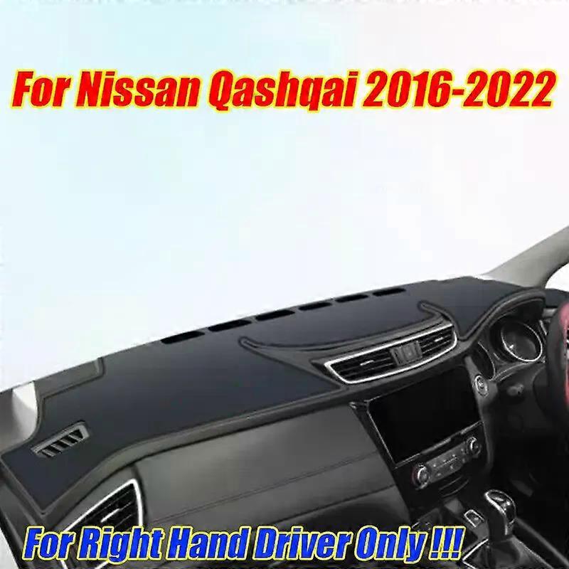 RHD Leder Armaturenbrett Abdeckung Dash Protector Pad Matte Für Nissan Qashqai 2016-2022