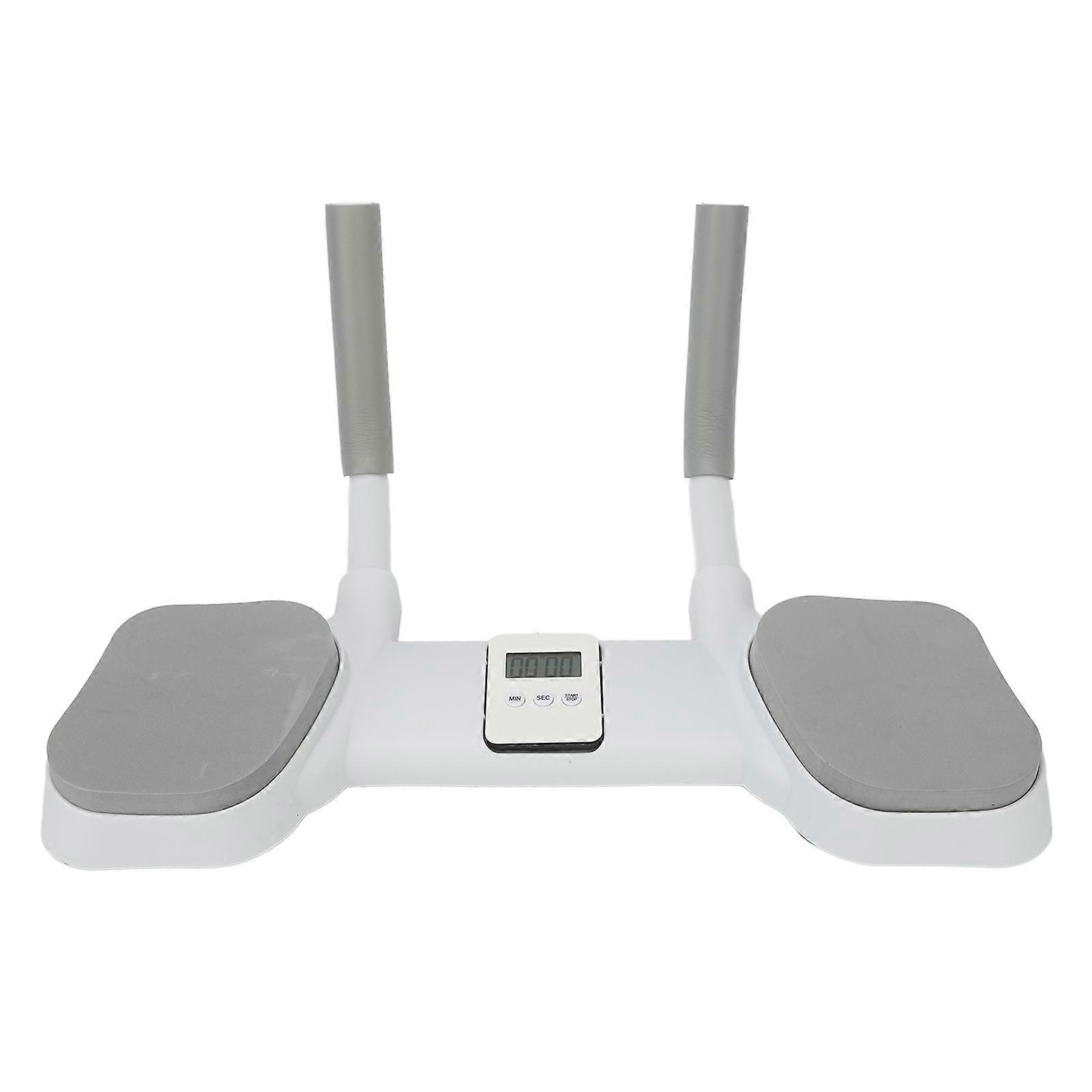 Plank Board Core Trainer Timing Display Angle Adjustable Slip Resistant Handle Workout Plank Board