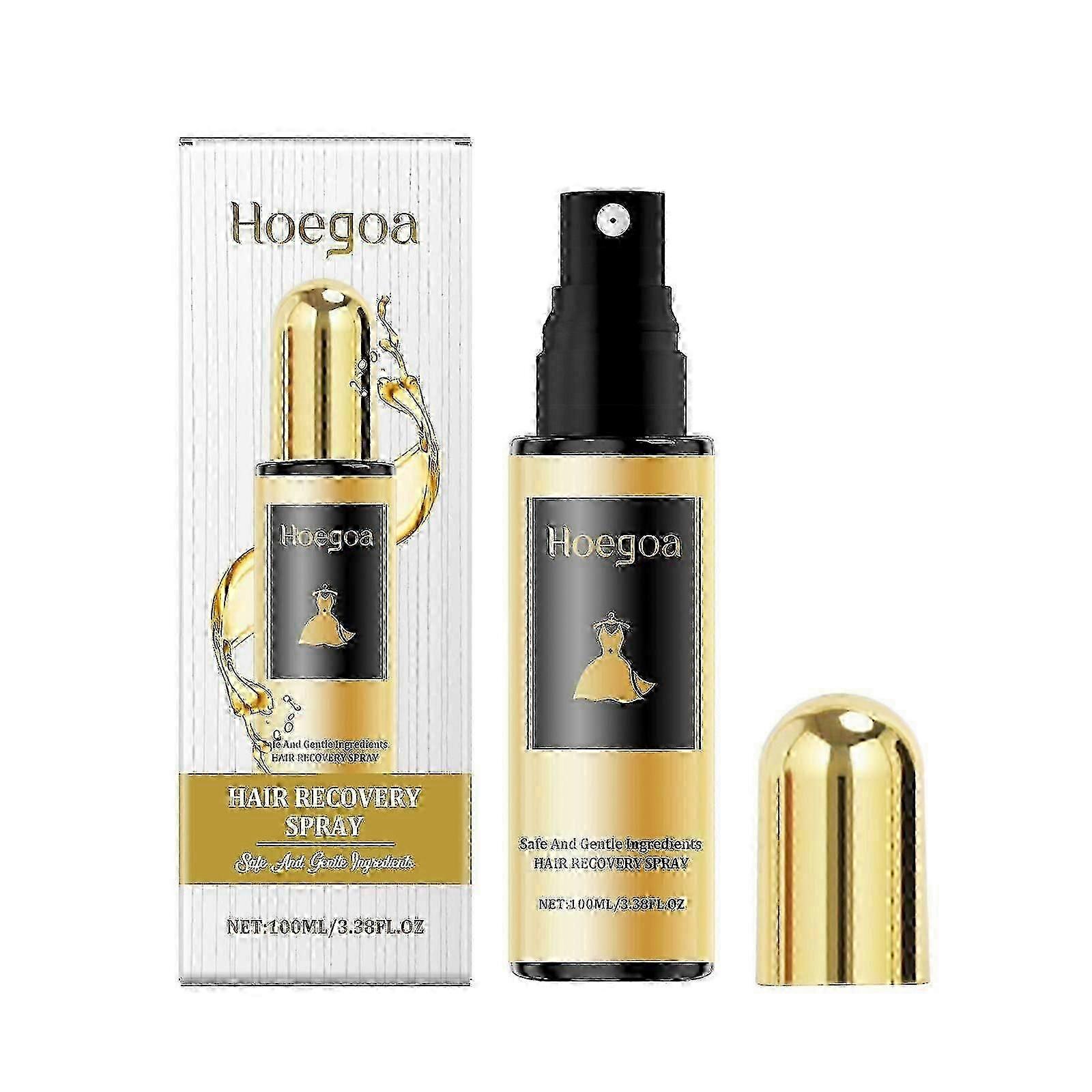 Le spray de soin capillaire nourrit en douceur les cheveux, adoucit et renforce le spray de soin capillaire