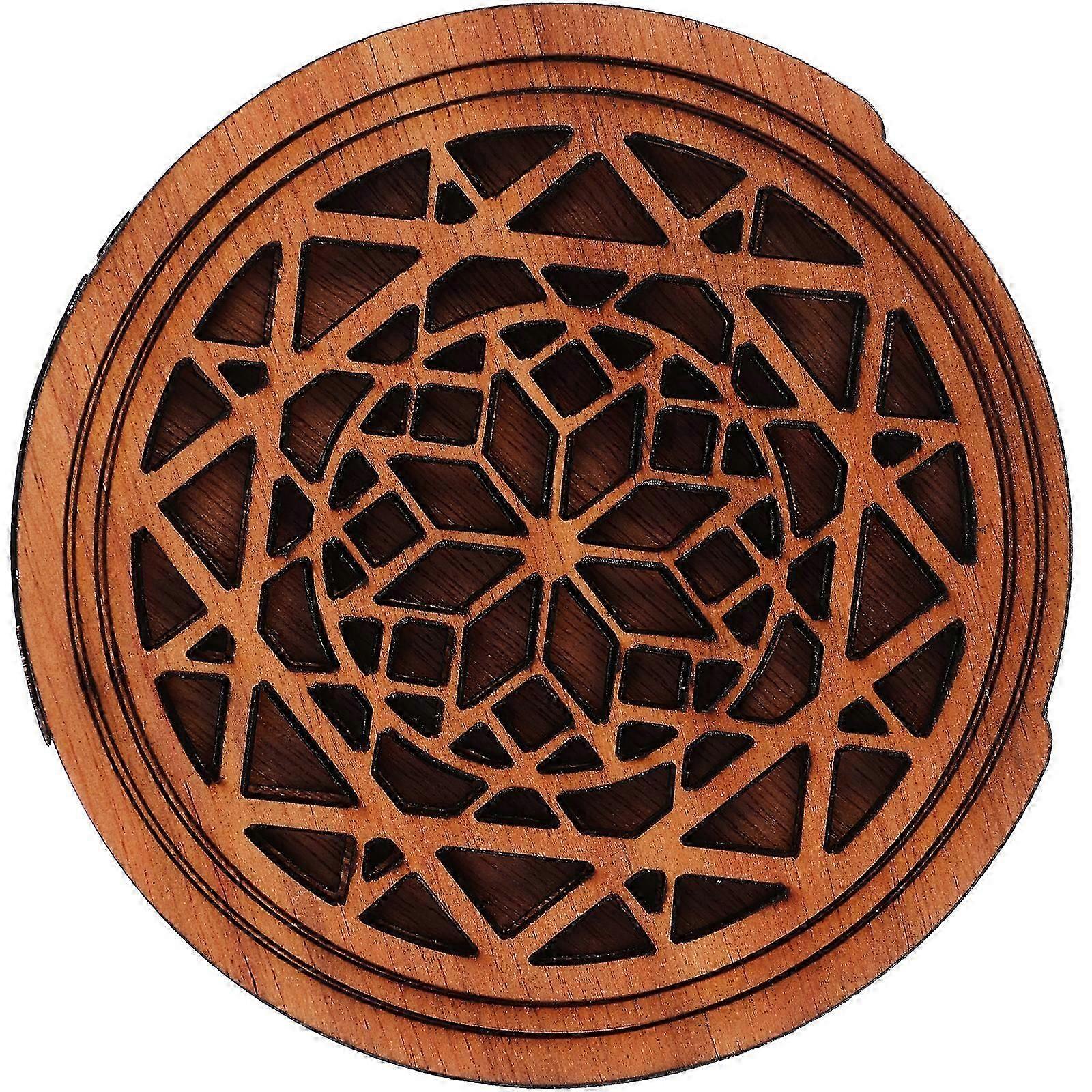 Guitar Wood Soundhole Cover Practical Block Feedback Buffer Guitar Feedback Reducer