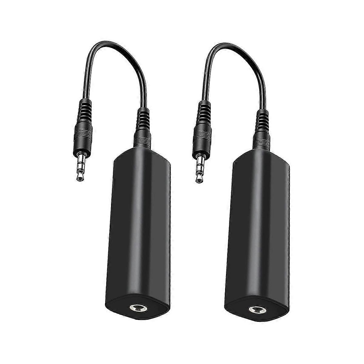 Ground Loop Isolator Noise Filter for Car Audio/Home Stereo,2 PCS Ground Loop Noise Isolator with 3