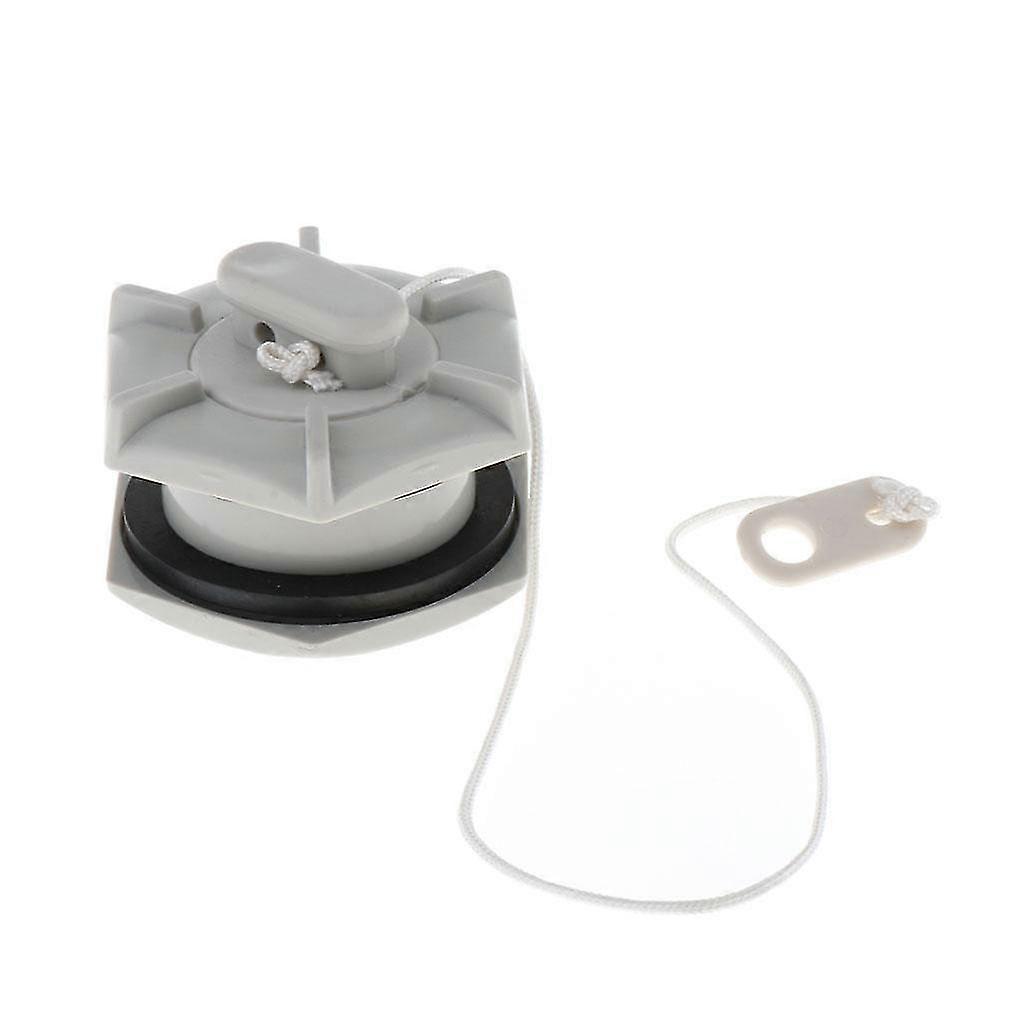 Deluxe PVC Air Valve Screw Thread & Pull String for Inflatable Boat Raft Kayak