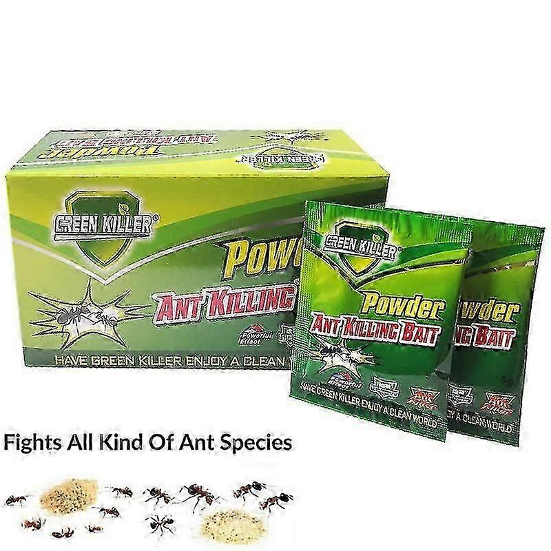 50pack Kakkerlak Doden Aas Insecten Uitroeiing Poeder Mier / kakkerlak Lokstof Insecticide