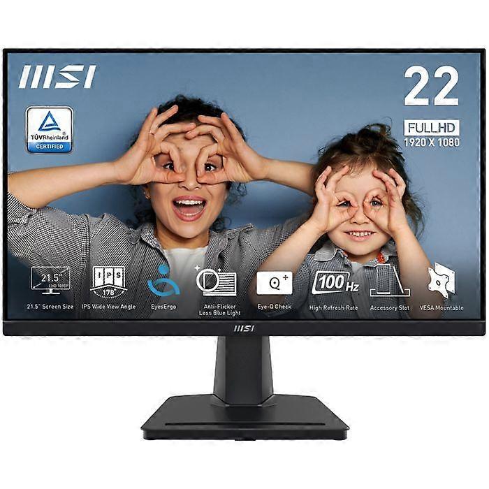 PC Monitor - MSI - 21.5" - FHD - 100Hz - IPS Panel - 1ms - PRO MP225