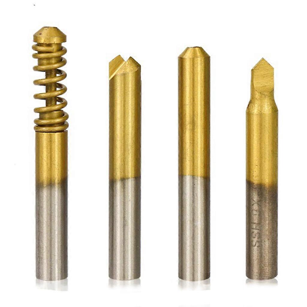 4 Pieces Vertical for Key Cutting Machine Milling Cutter Set Accurately Cut the for Key for Locksmiths and Lock Repairme