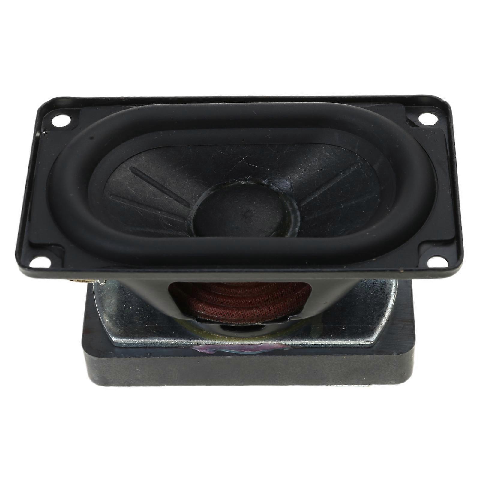 Audio Speaker 8Ohm 15W Full FrequencyBand Loudspeaker Speaker Internal Magnetic Horn Dynamic Coil 80x45mm 3inches Multicolor