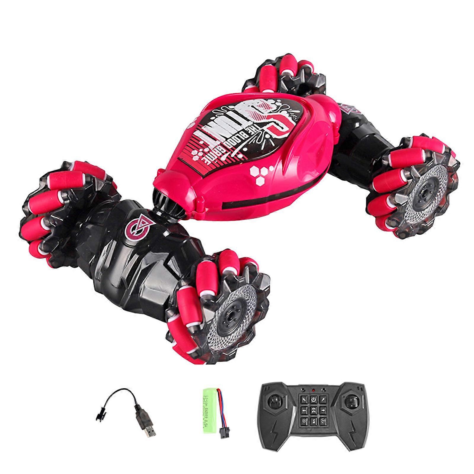 2.4GHZ Rc Car Remote Control Stunt Vehicle Gesture Induction Twisting Off-road Vehicle Drift Rc Toy with Light & Music