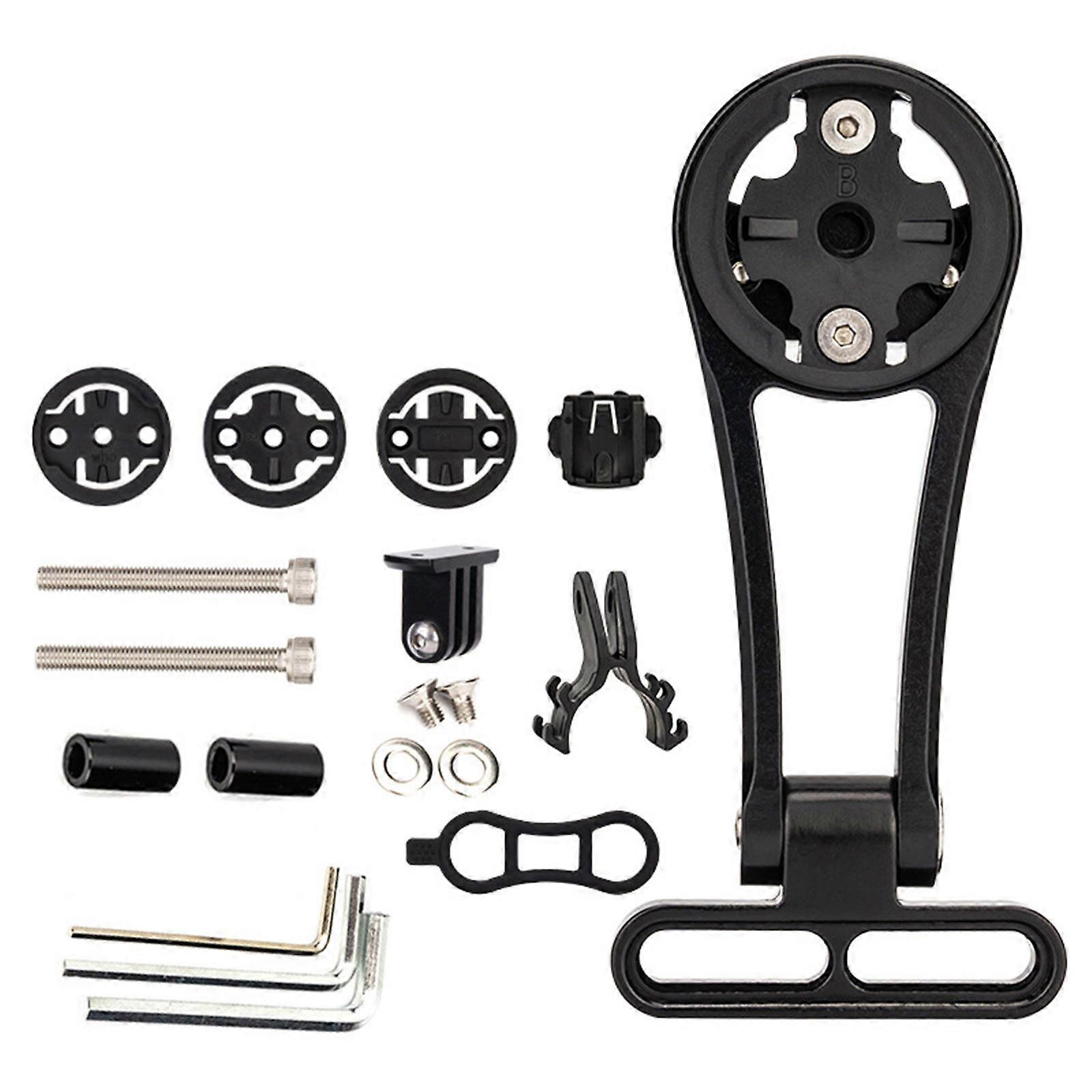 Bicycles Handlebars Extended Bracket Adjustable Speedometers Extension Bracket Bike Headlight Mount Computer Holder