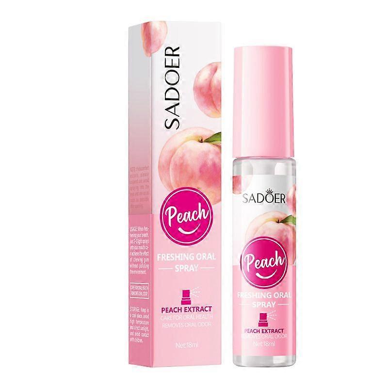 Fresh Breath Spray, Mouth Spray, Oral Odour Halitosis Spray, Bad Breath Limine, Fruity Breath Refreshing Spray, Oral Comfort, Small Portable