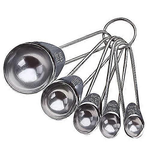 Stainless Steel Measuring Spoon With PP Handle, Teaspoon Utensil Set, Baking Cups, Kitchen Gadgets, Multi Size Spoons