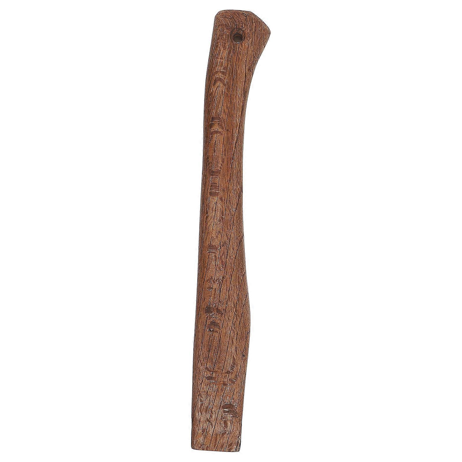Wooden Handle Replacement for – Ergonomic Tiger Head Design, Durable Carbonized Acutissima Wood for Woodworking, Carpentry and Outdoor Use