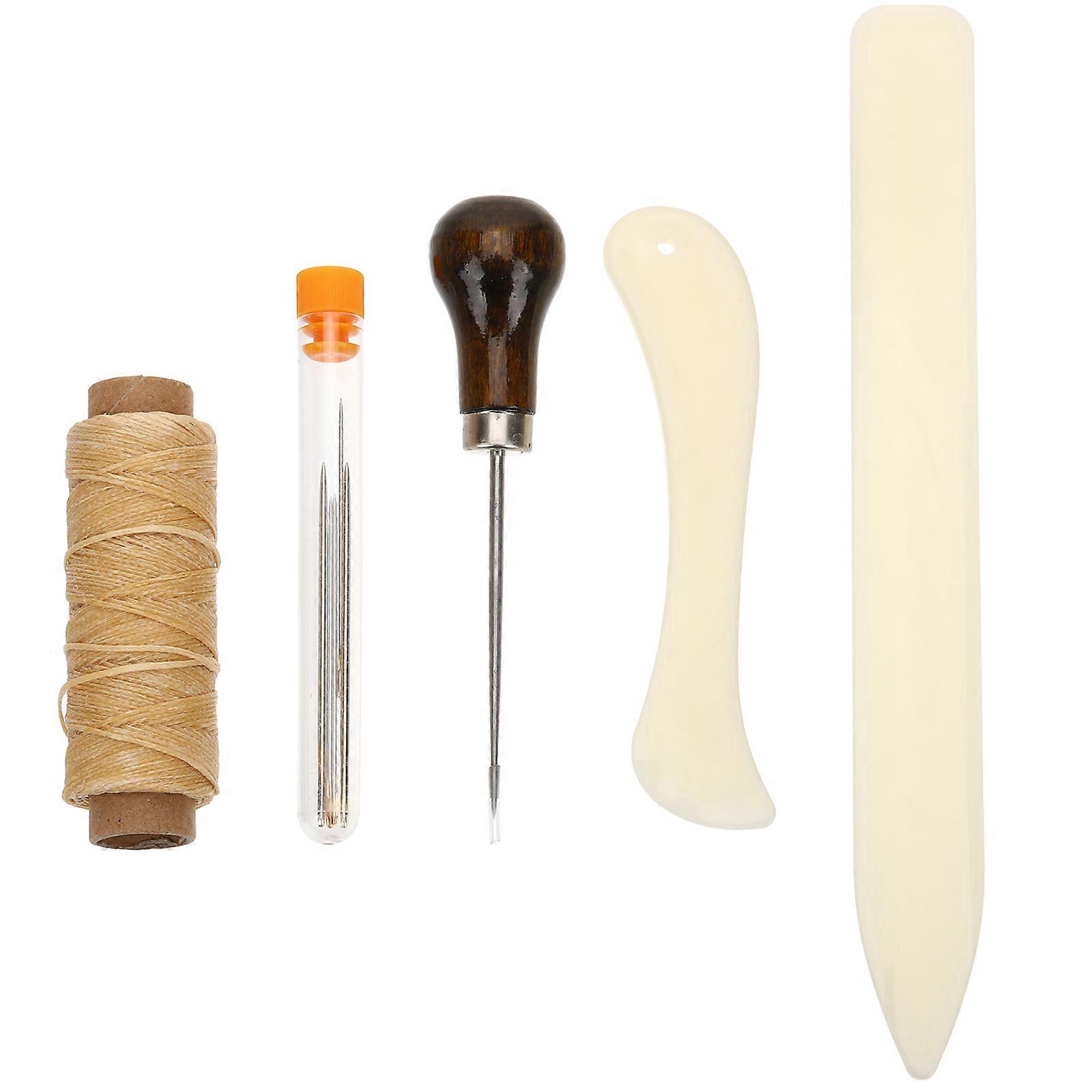 Creative Book Binding Kit, Durable Leather Sewing Tools for Artistic Patterns