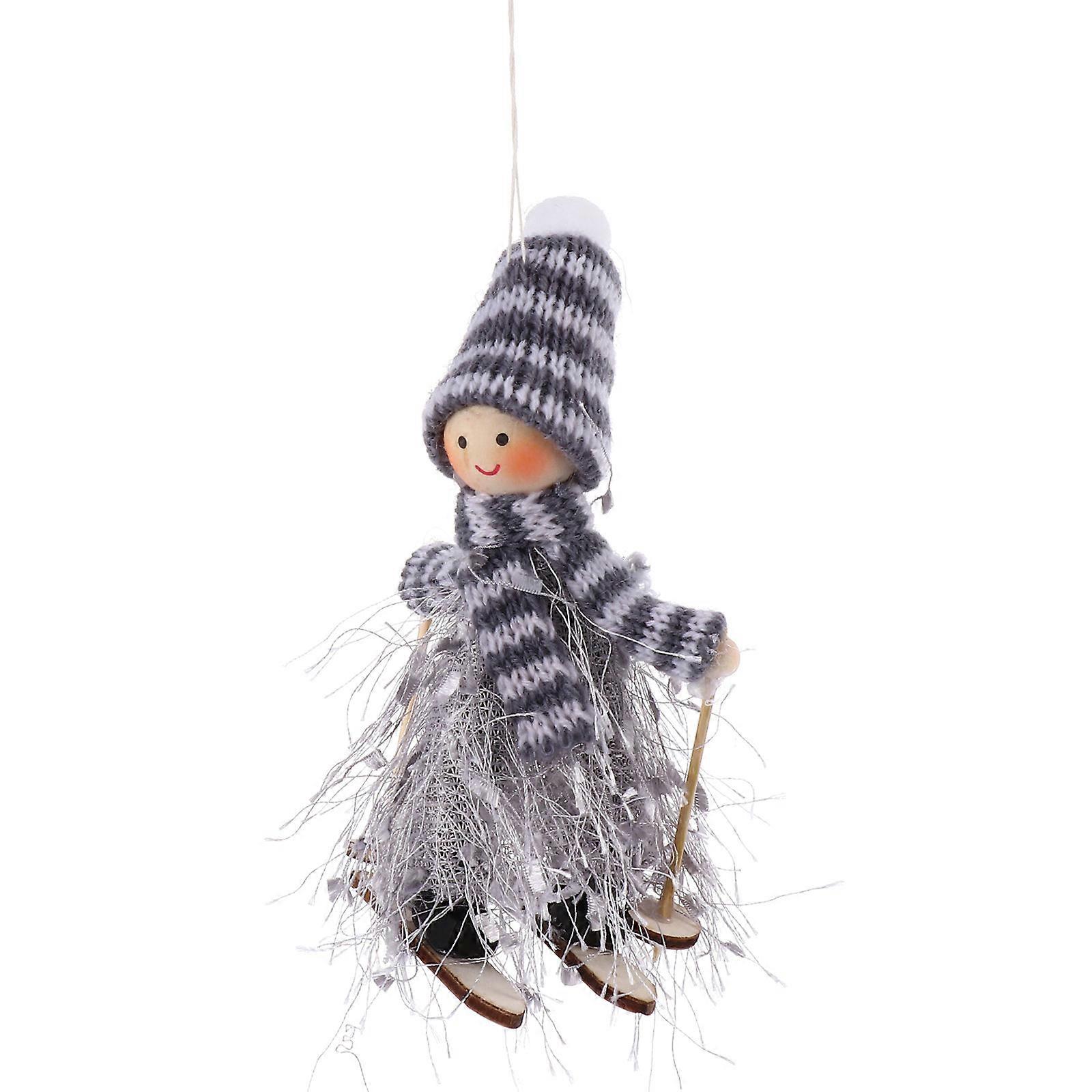 Ski Ornament, Creative Design, Enhances Any Holiday Setting