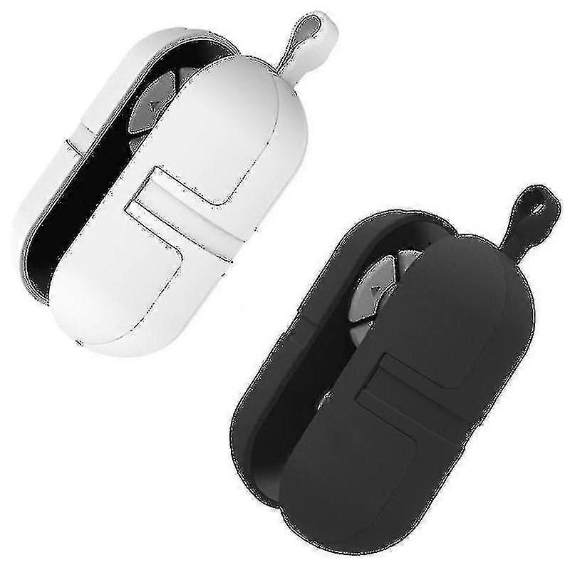 Mobile Phone Bluetooth Remote Control Live Apps Shutter Page Turner Selfie Remote Control To Play/pause/shutter_(costbuy)white