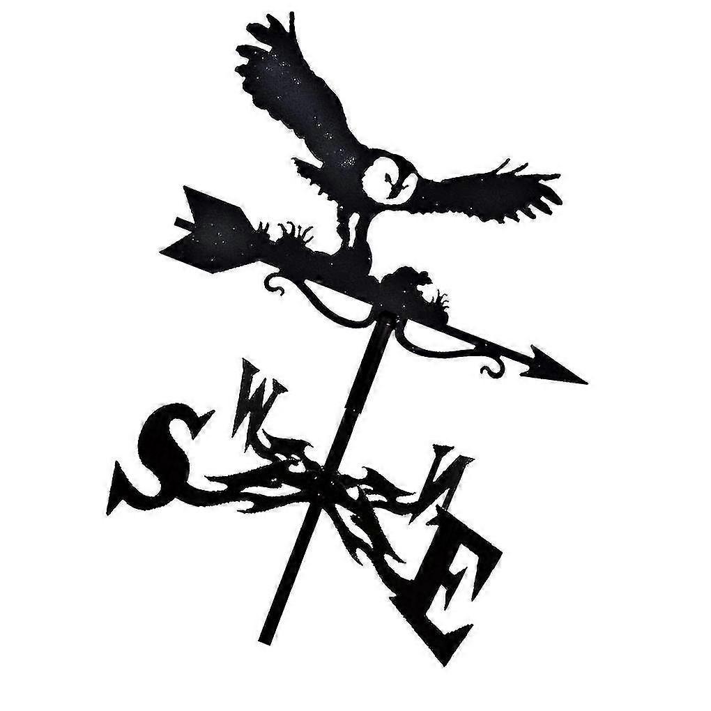 Vintage-Style Metal Weather Vane for Indicating Wind Direction