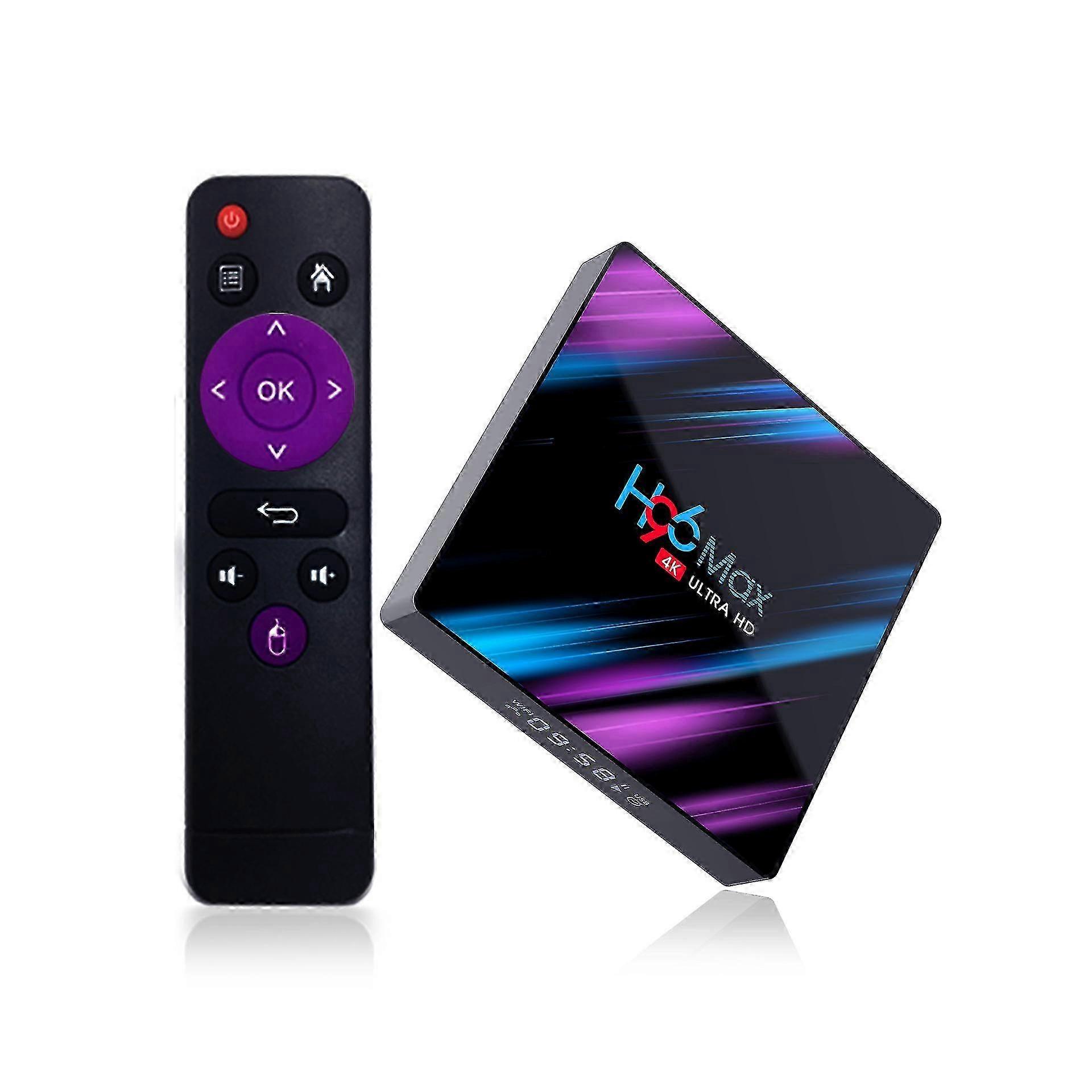 2G+16G H96 Max 4K Android TV Box with Kodi Media Player