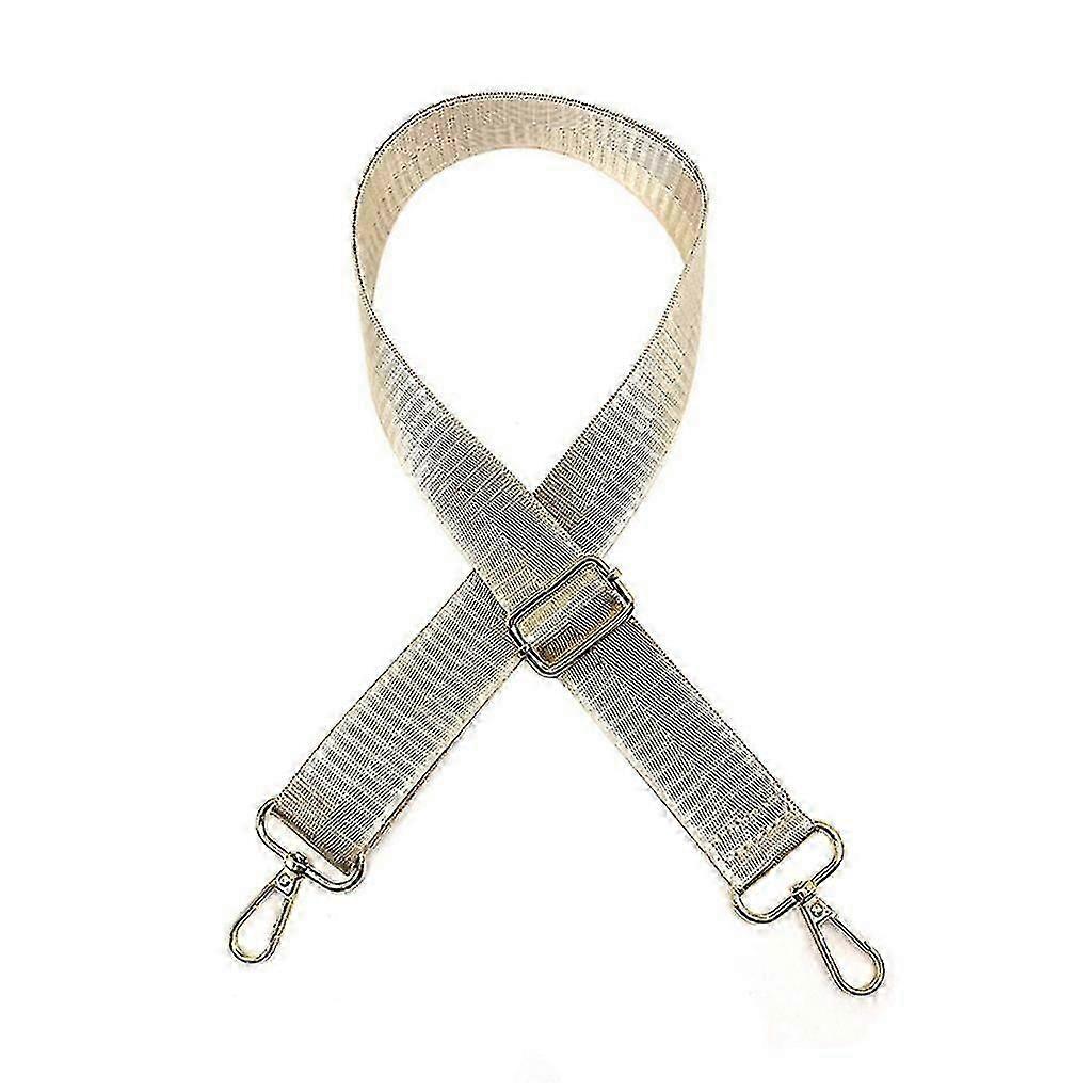 交換用ハンドバッグショルダーストラップDIY財布用クロスボディバッグストラップ-カーキ2インチウェビング