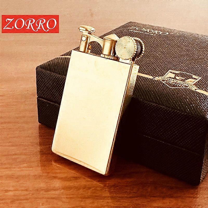 Zoro Brass Kerosene Windproof Lighter Personality Creative Slim Lighter Witch Kerosene Machine Z761
