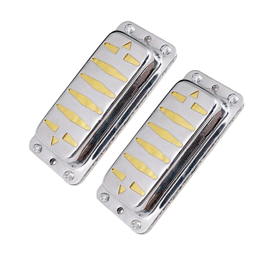 2 stycken Double Coil Humbucker Pickups Neck & bridge för elgitarrdelar