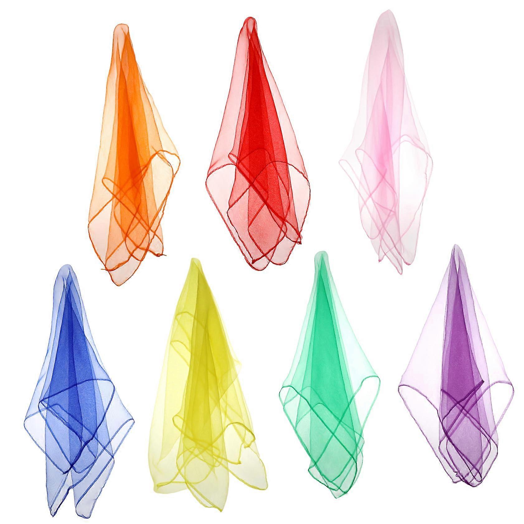 Play Scarves for Toddlers and 21pcs Acrobatic Dance Scarves Silk Shawl Wraps Vibrant Colors Craftsmanship