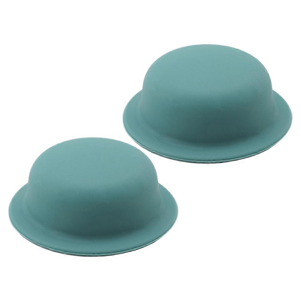 2pcs Silicone Pot Lid Knob Covers Heat Resistant Universal Handle Caps