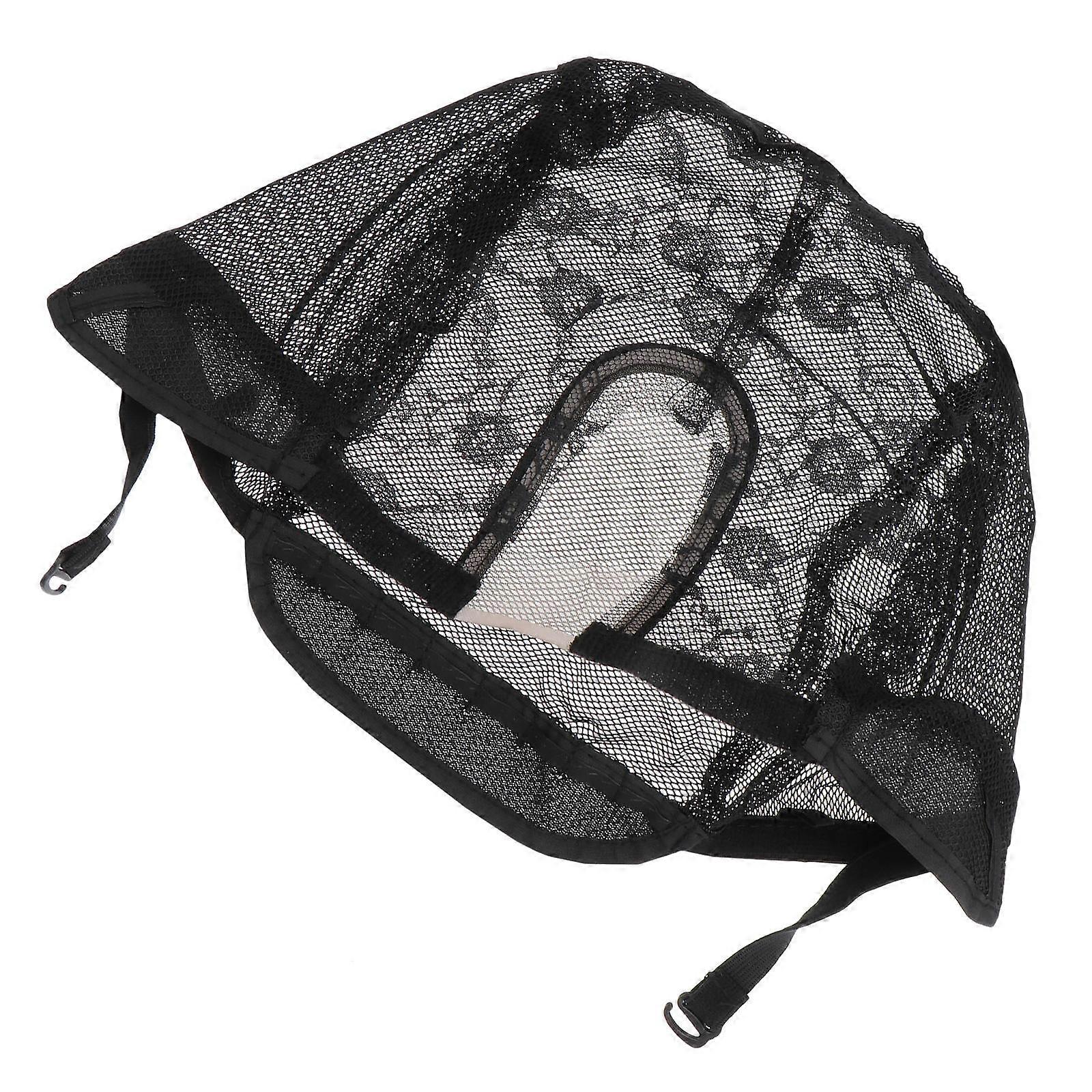 Chic Hair Wrap Net, Wig Caps with Adjustable Straps, Suitable for Crafting