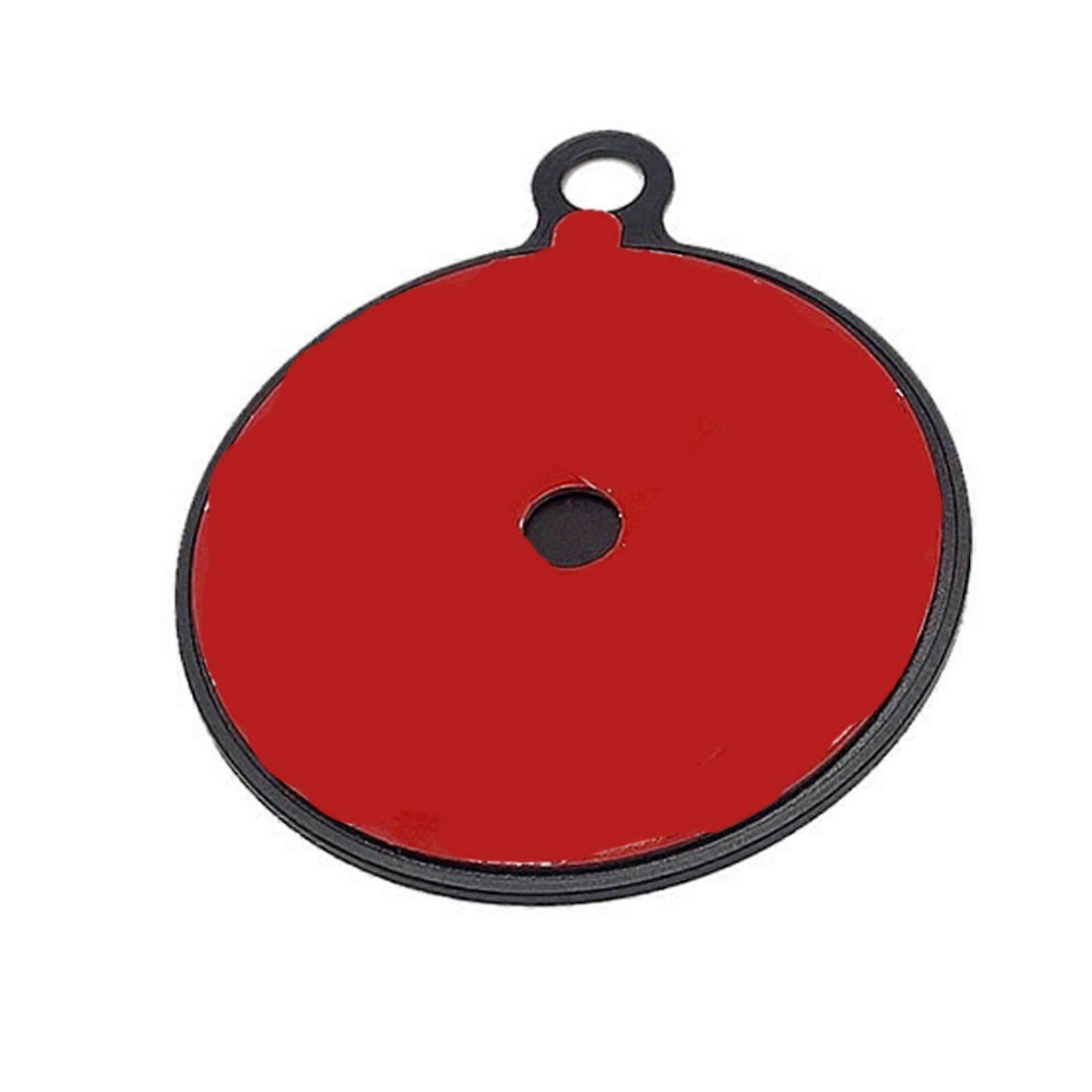 Visible Red Dashboard Adhesive Mount 75mm/95mm Circular Disk For Stable Phone Navigation Holder Installation In Vehicle  95mm diameter