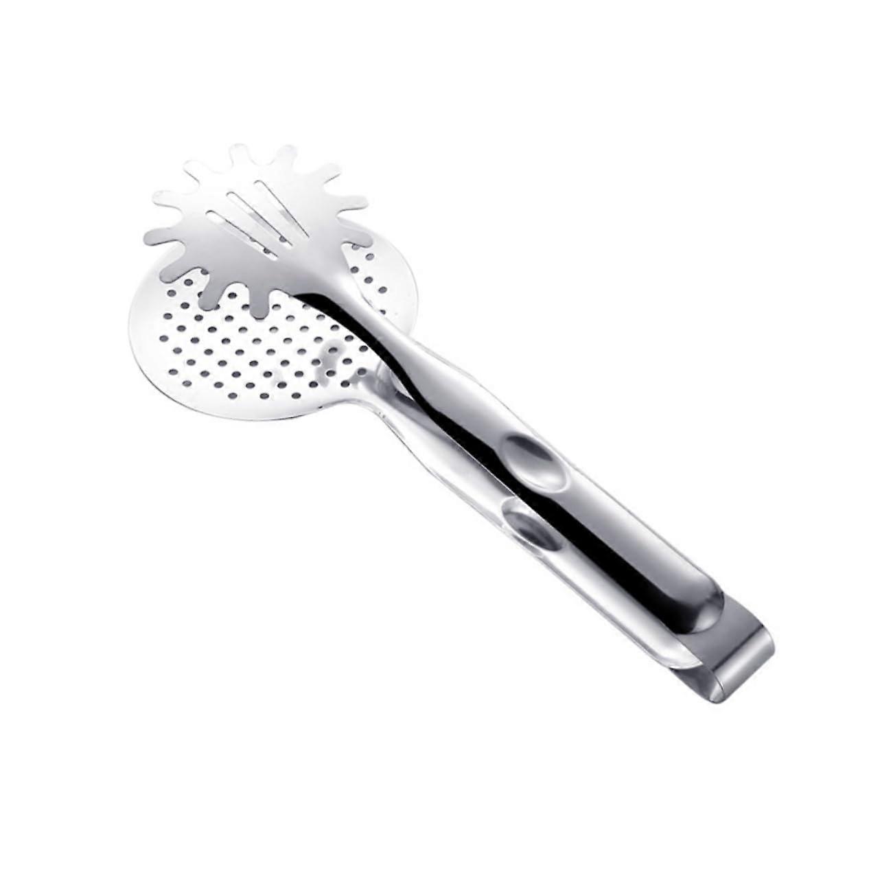 Grill Tongs with Ergonomic Handle, Multi-Functional BBQ Clips for Draining Shrimp and Chicken Wings, Stainless Steel
