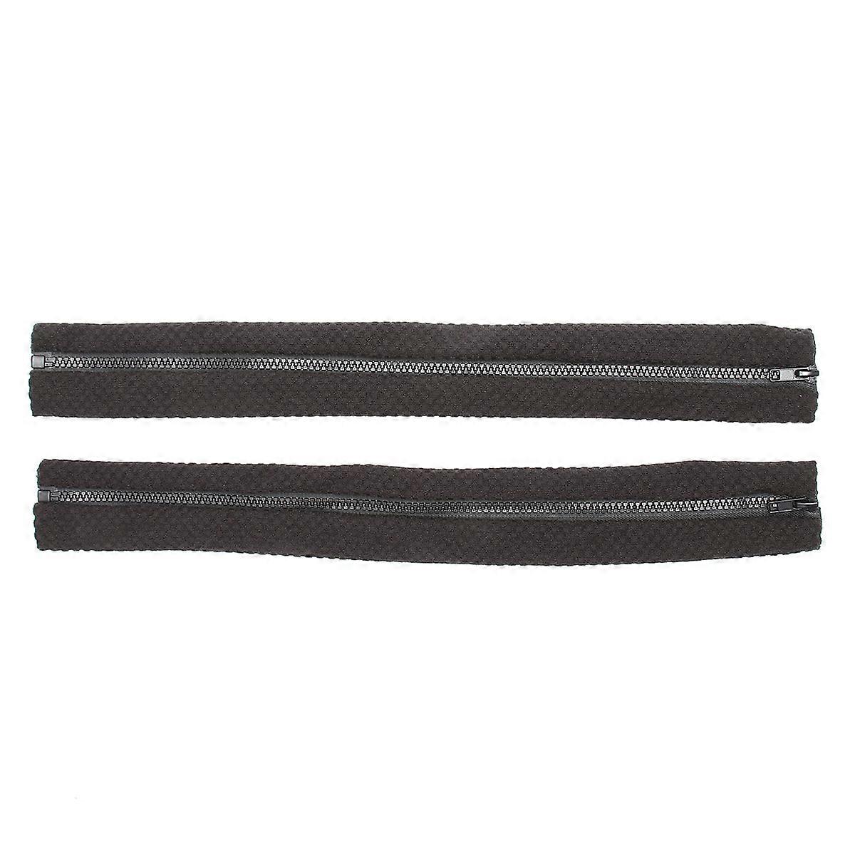 Office Chair Armrest Cover 45x7cm Black Elastic Arm Rest Sleeves 1 Pair