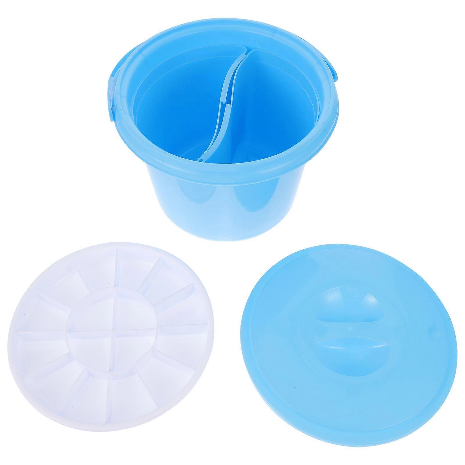 Brush Washing Bucket Paint Brush Washer For Artists Round .27X7.27X5.31inch Brush Washing 1 Set