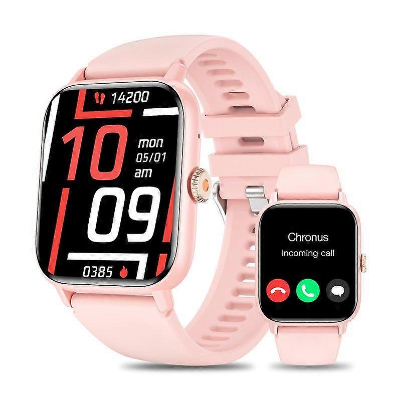 Chronus Smart Watch for Women Answer/Make Calls Fitness Tracker Watch with SpO2 for Android iOS Pink