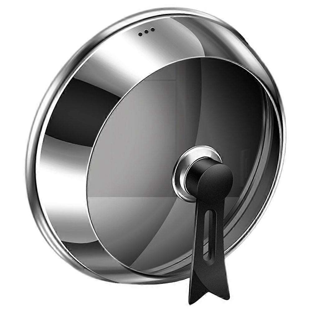 Stainless Steel Vertical Pot Lid Cover for Wok, Steamer, and Cookware with Vented Top for Moisture Control – Essential Kitchen Accessory