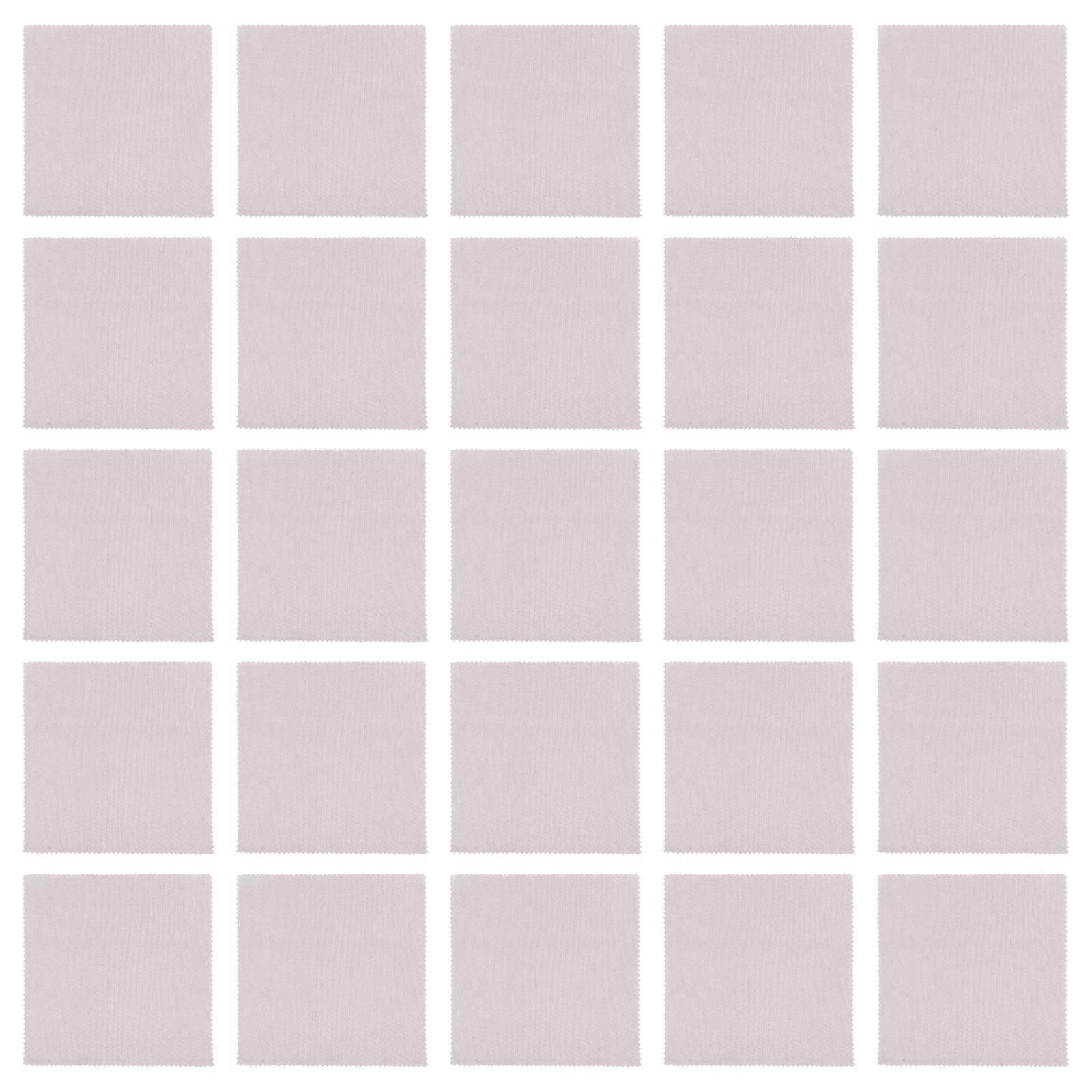 Microfiber Cloth Cleaning Streak-free Cleaning For Glasses Instruments 14x14cm Grey 100Pack